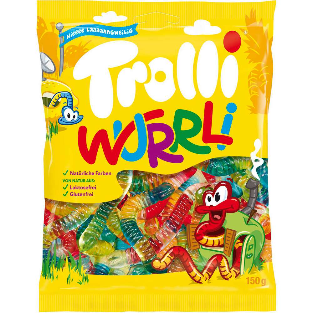 Produktabbildung Trolli Fruchtgummi Wurrli