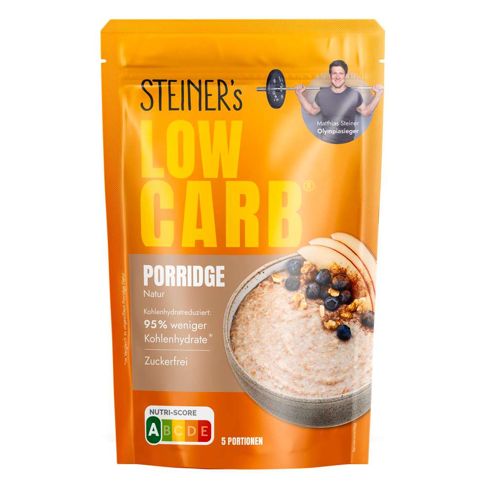 Produktabbildung Steiner Porridge Natur Low Carb