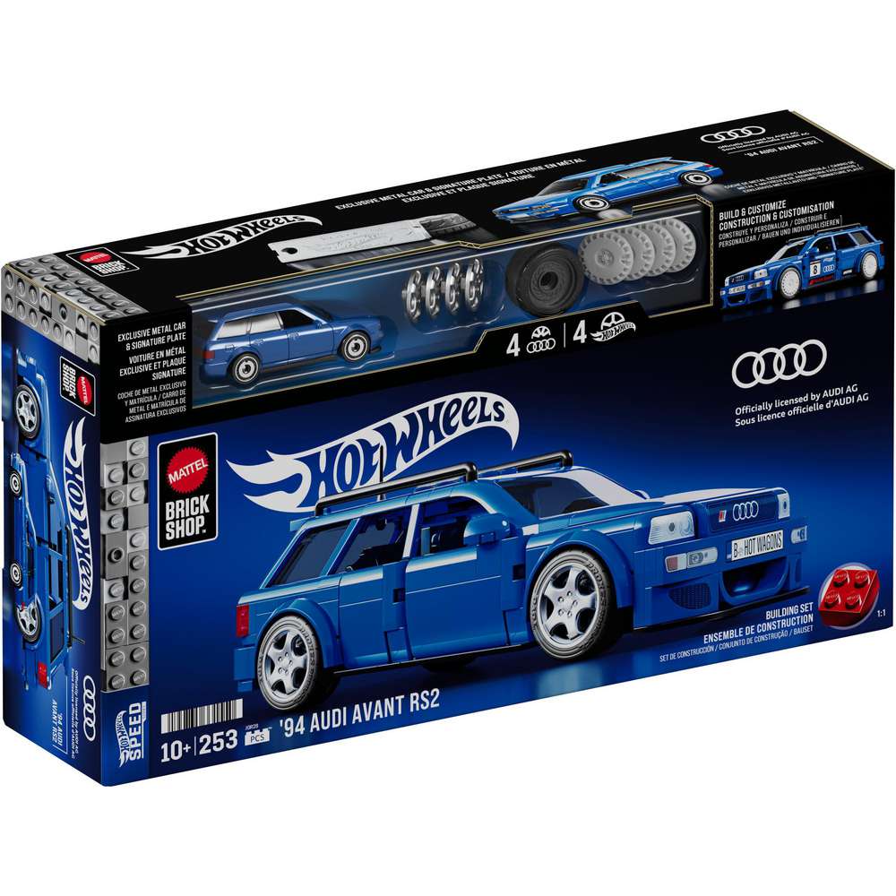 Produktabbildung Mattel Brick Shop Speed Series Audi