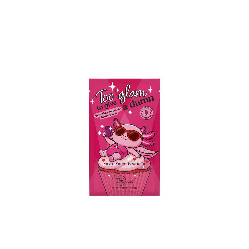 Produktabbildung Dresdner Essenz DEins  Badeschaum, Kirsche Vanille Schwarzer Tee