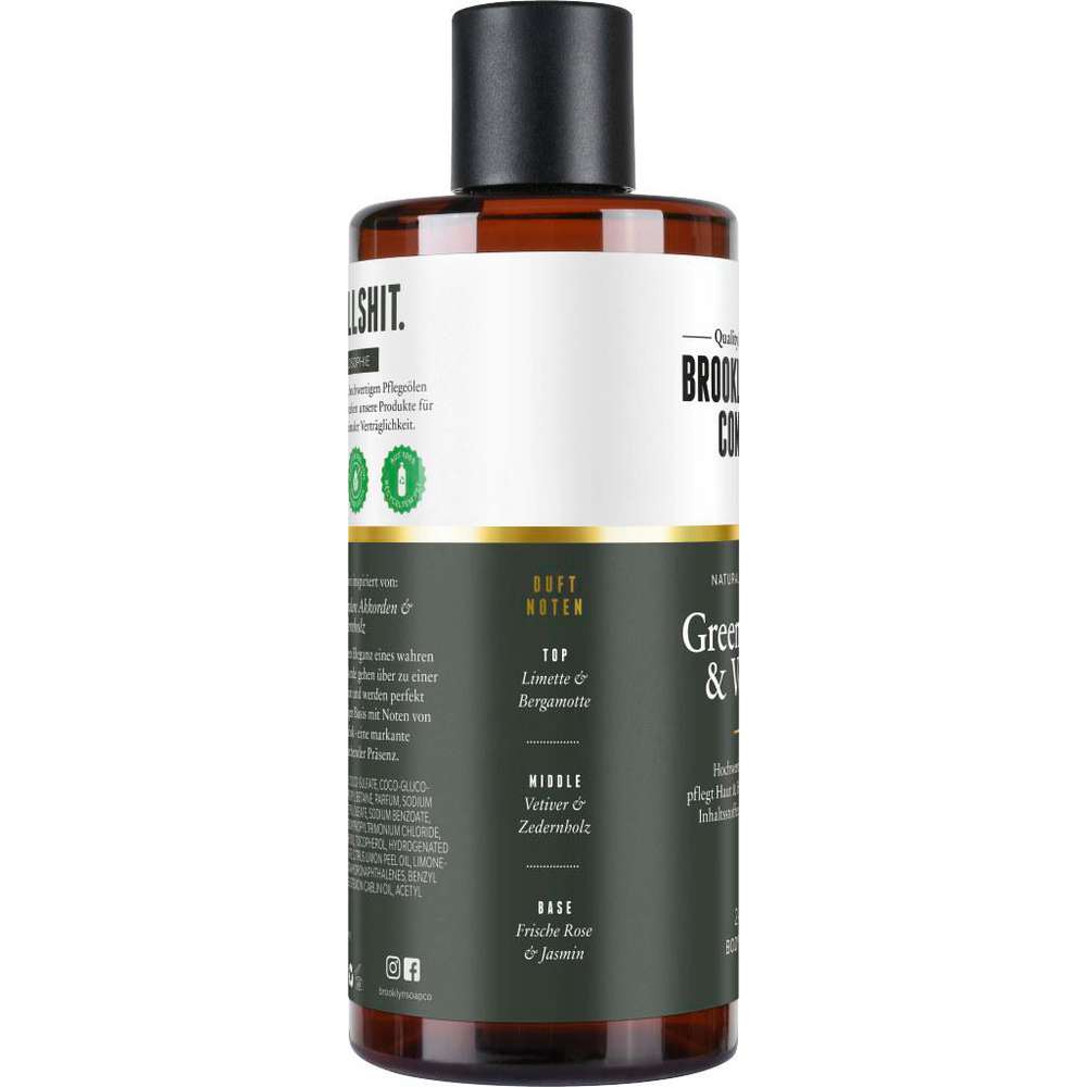 Produktabbildung Brooklyn Duschgel, Green Wood & Vetiver