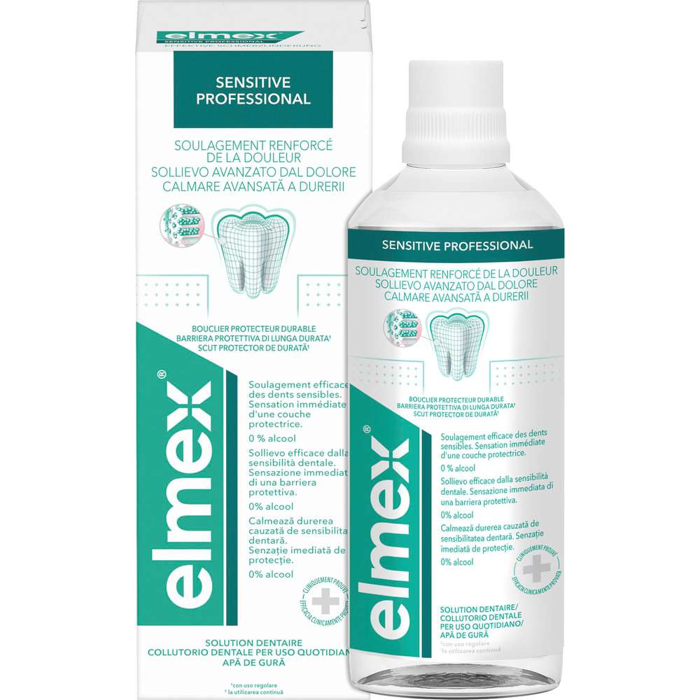 Produktabbildung elmex Zahnspülung, sensitive professional