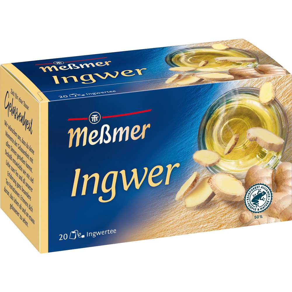 Produktabbildung Messmer Ingwer-Tee