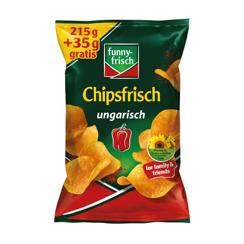 Produktabbildung funny-frisch Chipsfrisch ungarisch