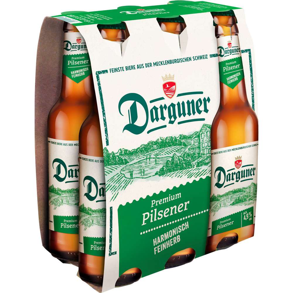 Produktabbildung Darguner Pils Bier 4,9%
