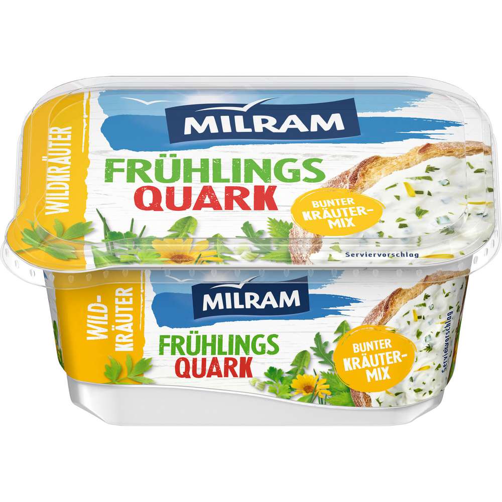 Produktabbildung Milram Frühlingsquark, Wildkräuter