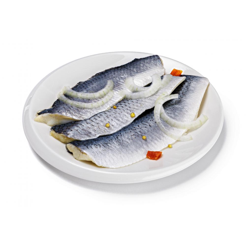 Produktabbildung keine Marke Bismarckhering oder Rollmops, je 100 g