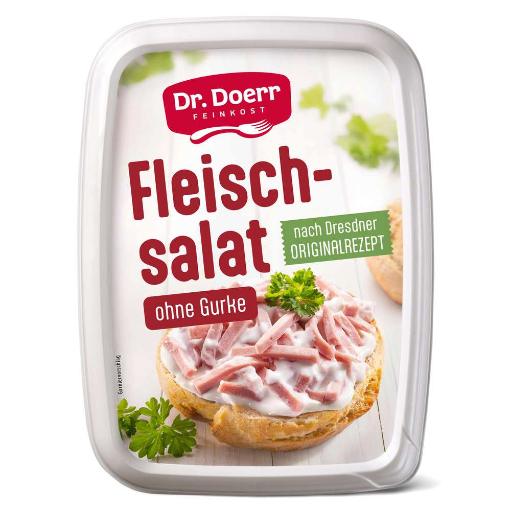 Produktabbildung Dr. Doerr Dresdener Fleischsalat ohne Gurke