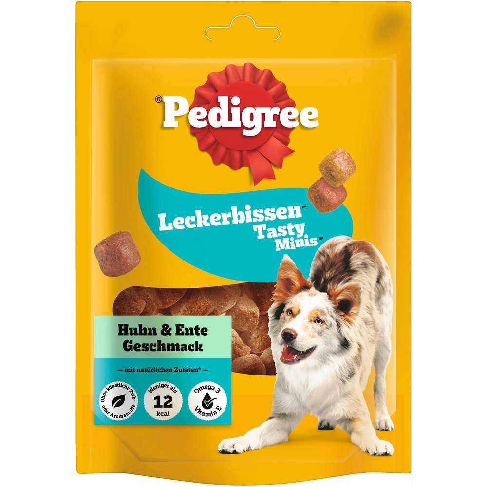 Produktabbildung Pedigree Hunde-Snack Leckerbissen, Huhn/Ente