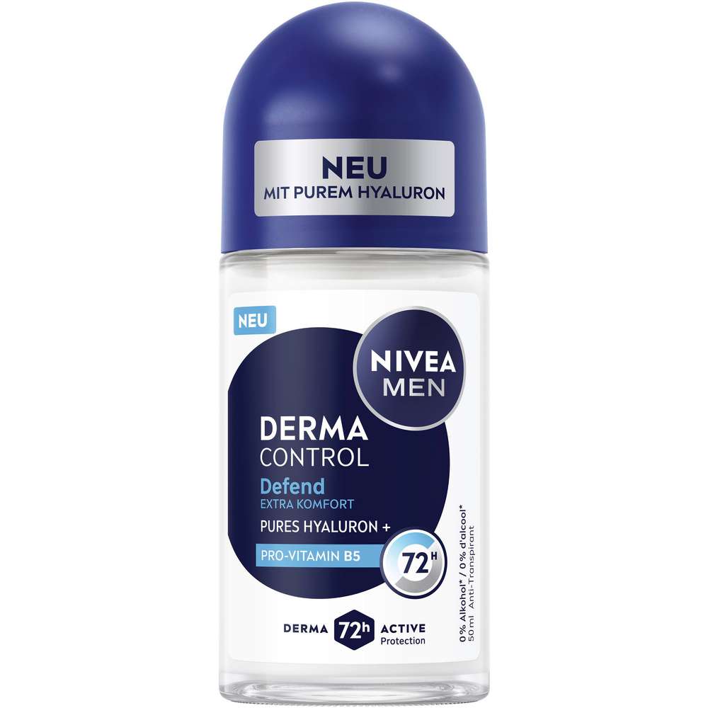Produktabbildung Nivea Deo Roll-On Men, Derma Control Defend