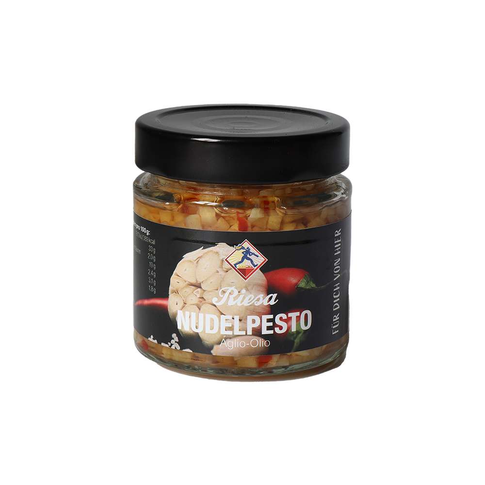 Produktabbildung Riesa Pesto, Agio o Olio