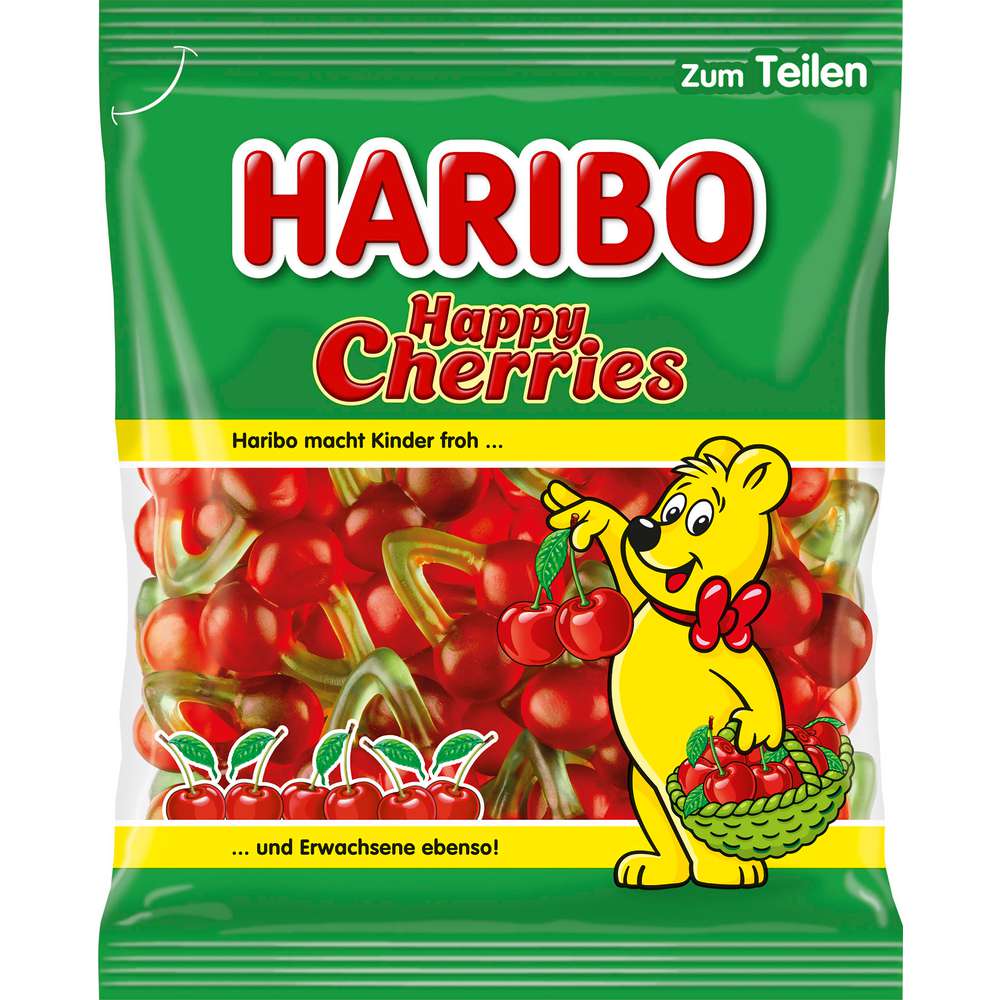 Produktabbildung Haribo Fruchtgummi Happy Cherries
