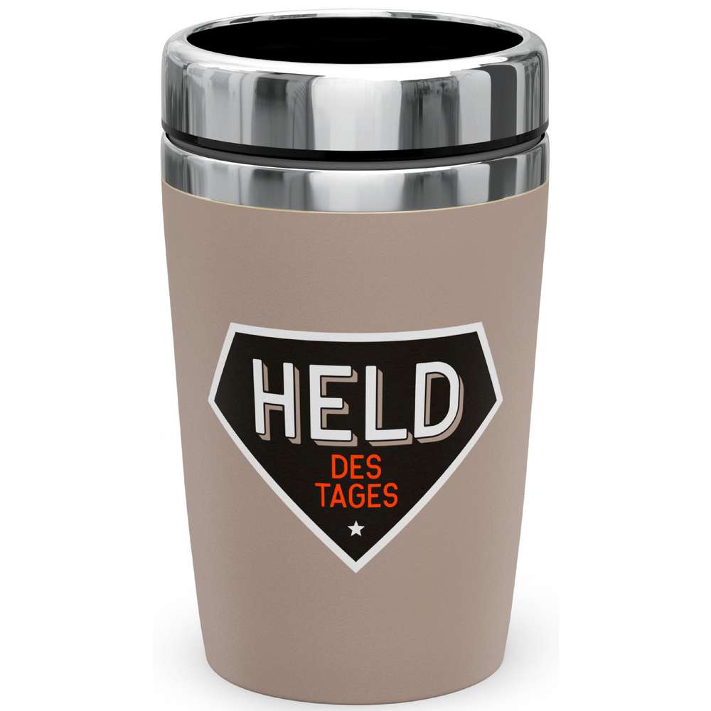 Produktabbildung La Vida Becher to go 240ml Held des Tages