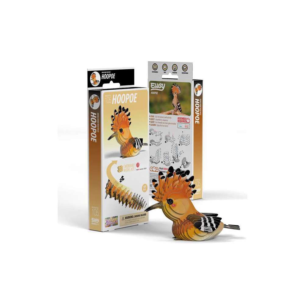 Produktabbildung Carletto 3D Bastelset Wiedehopf