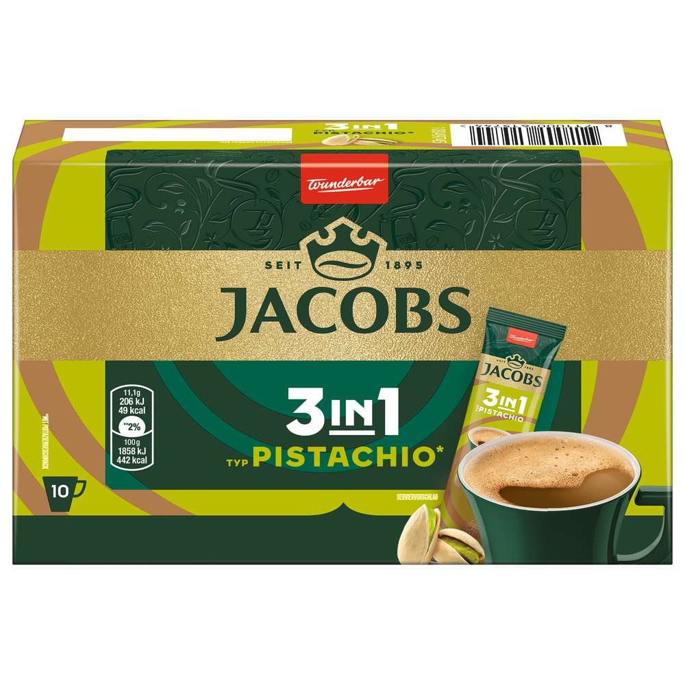 Produktabbildung Jacobs Instantkaffee 3in1 Pistachio