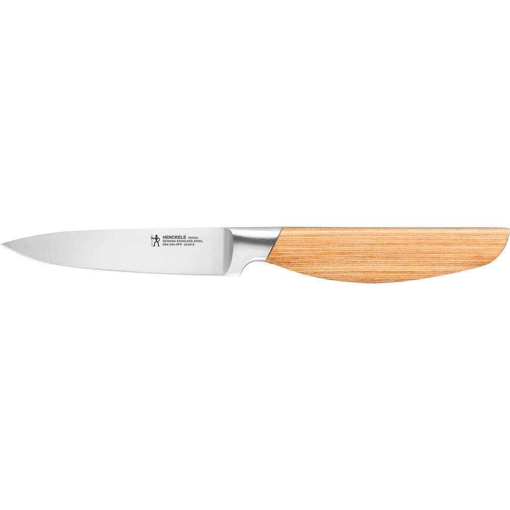 Produktabbildung Henckels by ZWILLING Spick & Garniermesser Pakka, 9 cm, mit  Holzgriff
