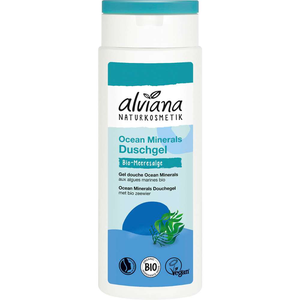 Produktabbildung Alviana Duschgel Ocean Minerals, Meeresalge