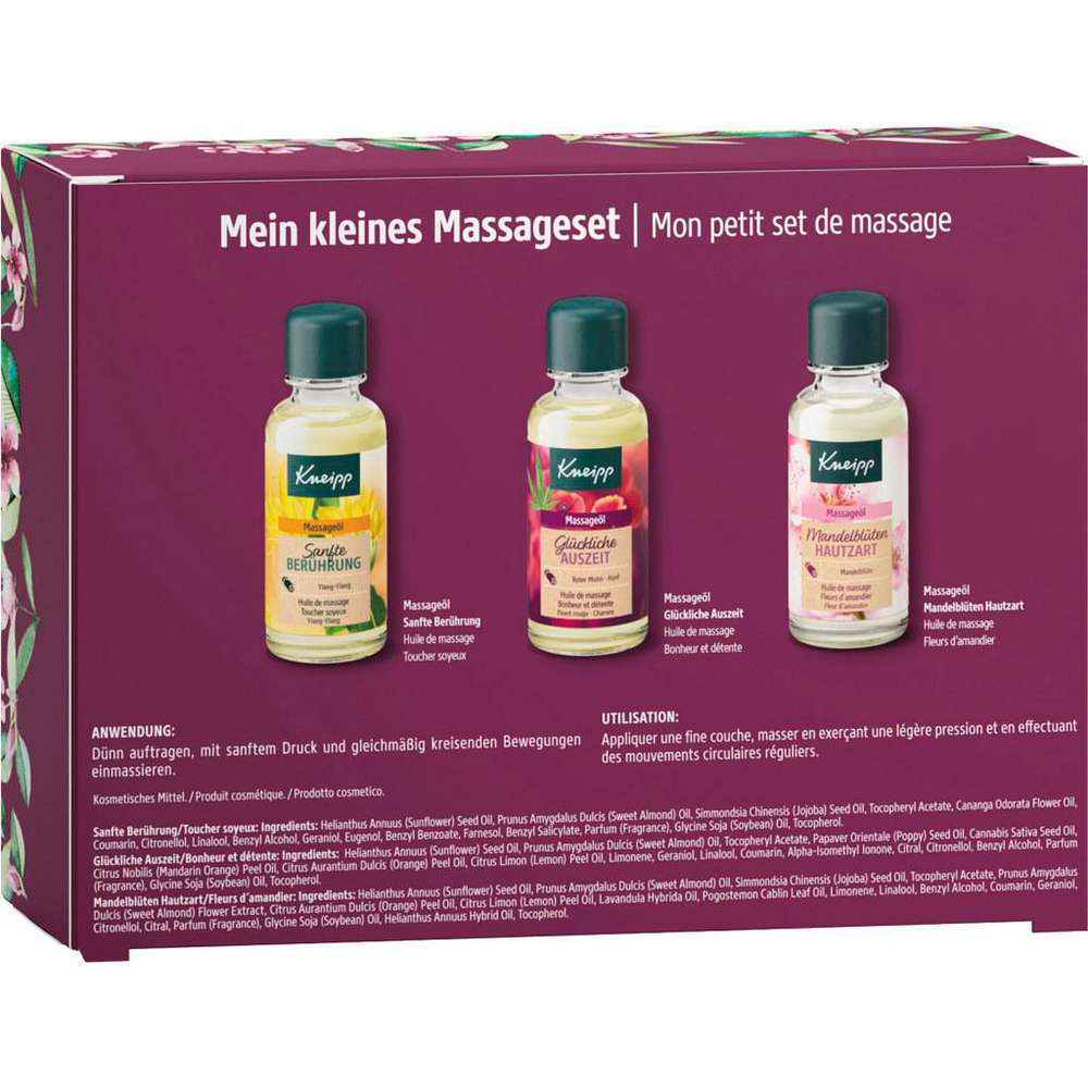 Produktabbildung Kneipp Geschenkpackung, mein kleines Massageset