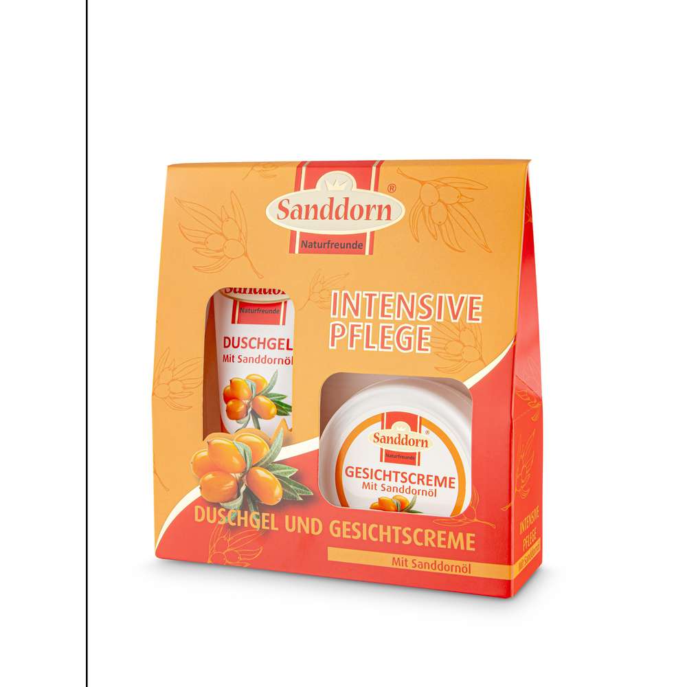 Produktabbildung Sanddorn Intensiv Pflegeset Dusche+Creme