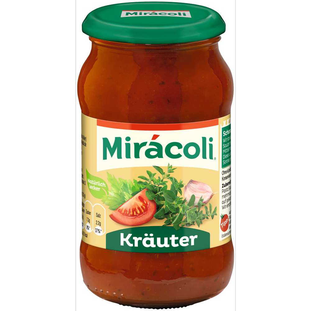 Produktabbildung Miracoli Pastasauce, Kräuter