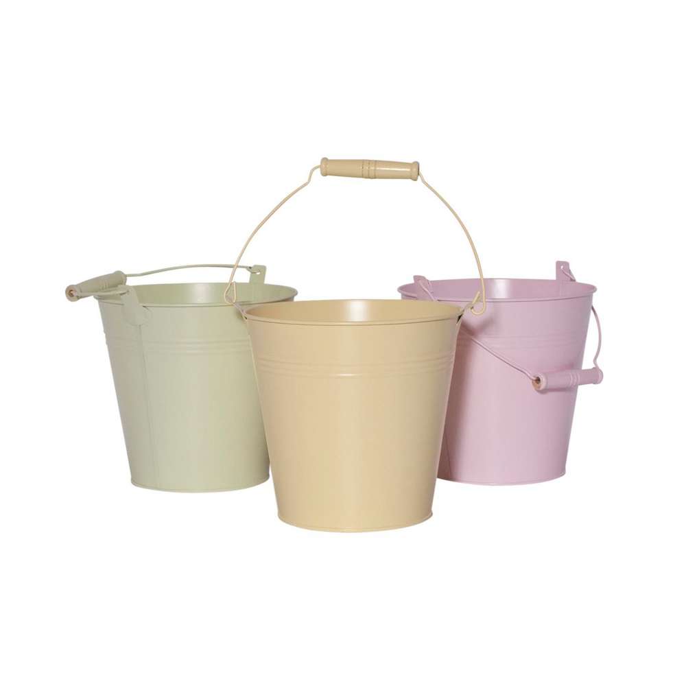 Produktabbildung keine Marke Zink-Henkel-Eimer rund, verschiedene Farben