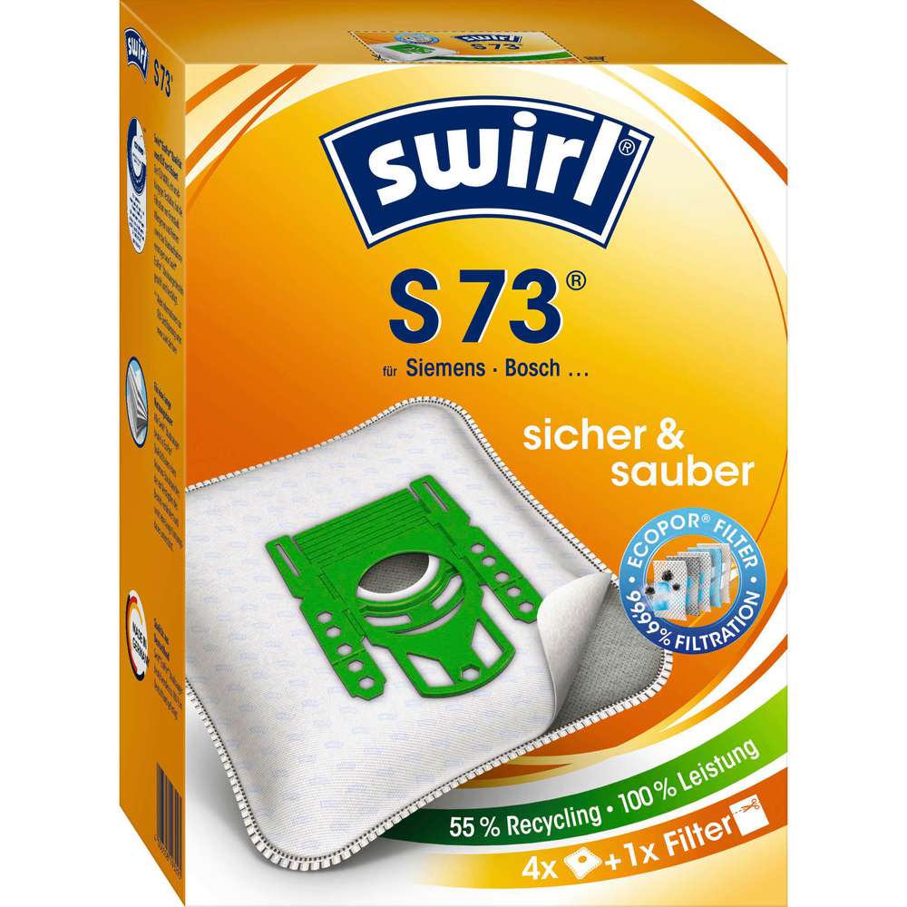 Produktabbildung Swirl Staubsauger Beutel S73