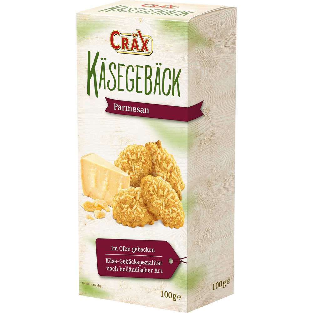 Produktabbildung Cräx Käsegebäck Parmesan
