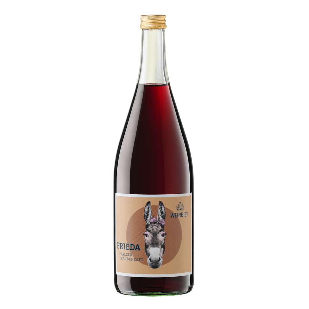 Produktabbildung Weinbiet Manufaktur Pfälzer Traubensaft rot Frieda