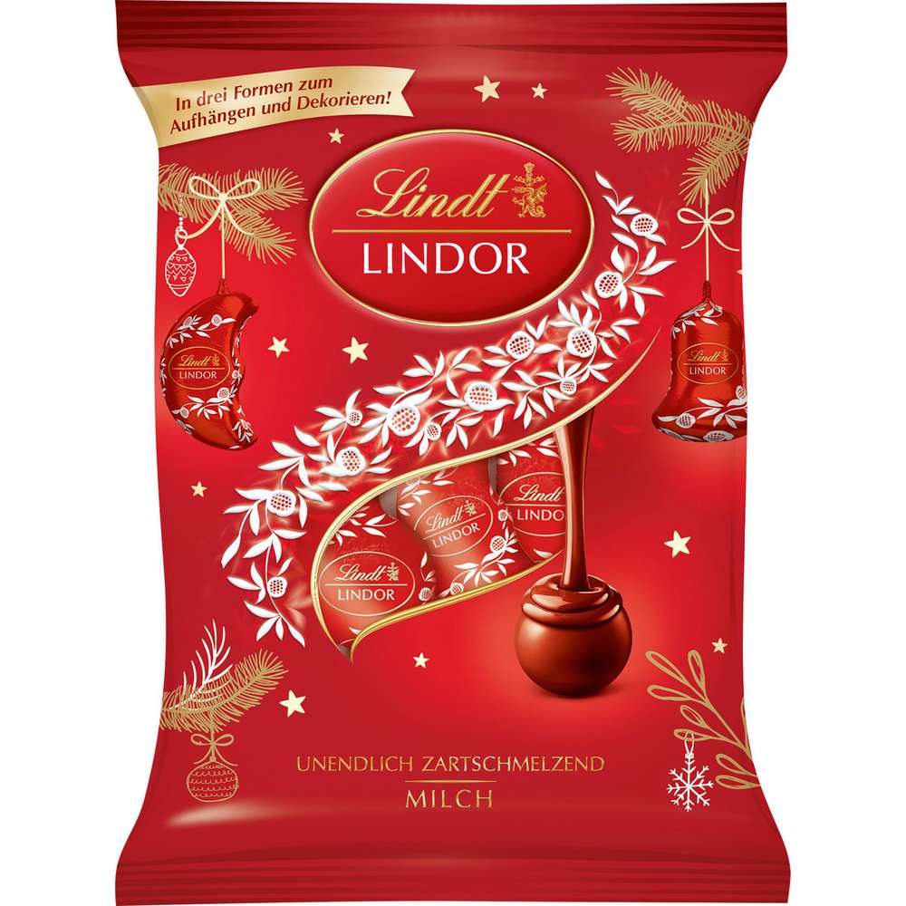 Produktabbildung Lindt Lindor Baumbehang, Milchschokolade
