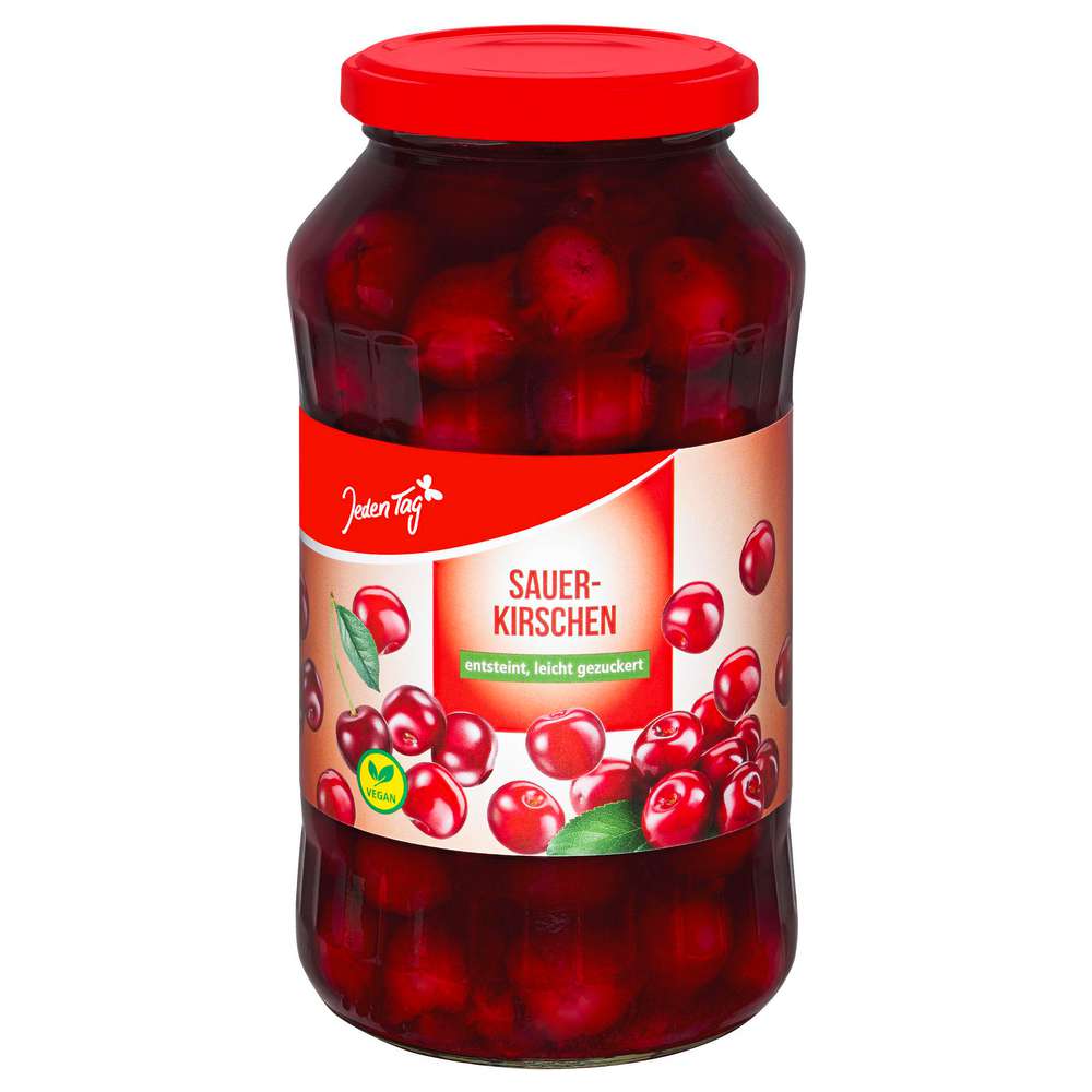 Produktabbildung Jeden Tag Sauerkirschen entstein