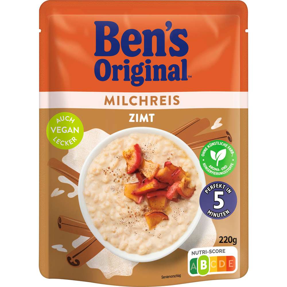 Produktabbildung BEN'S ORIGINAL Express Milchreis, Zimt