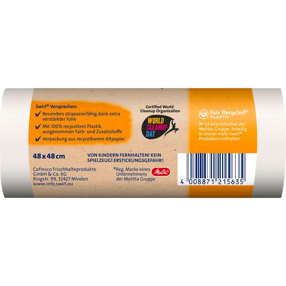 Produktabbildung Swirl Müll-Beutel, 20 x 20l