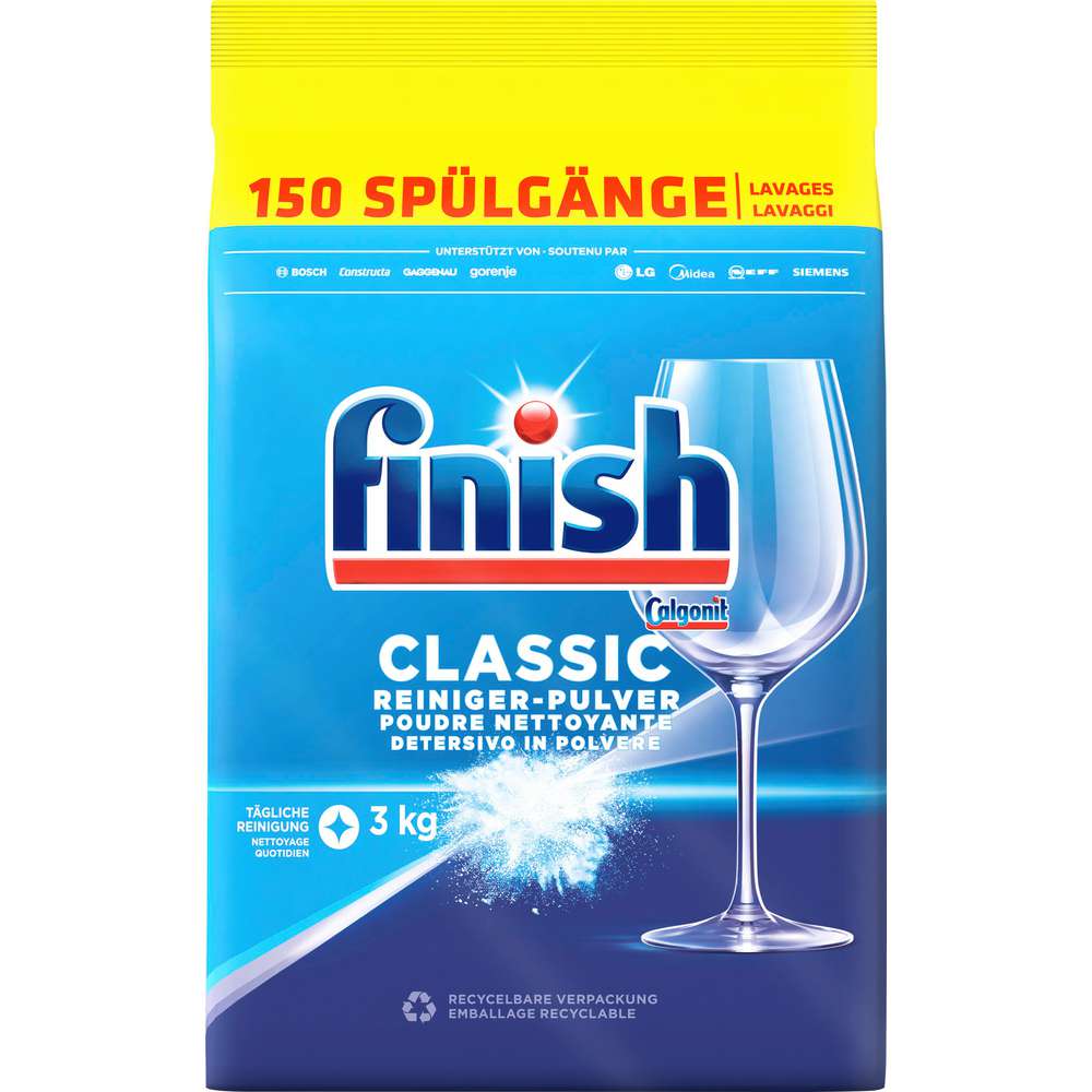 Produktabbildung Finish Spülmaschinen-Pulver, Classic