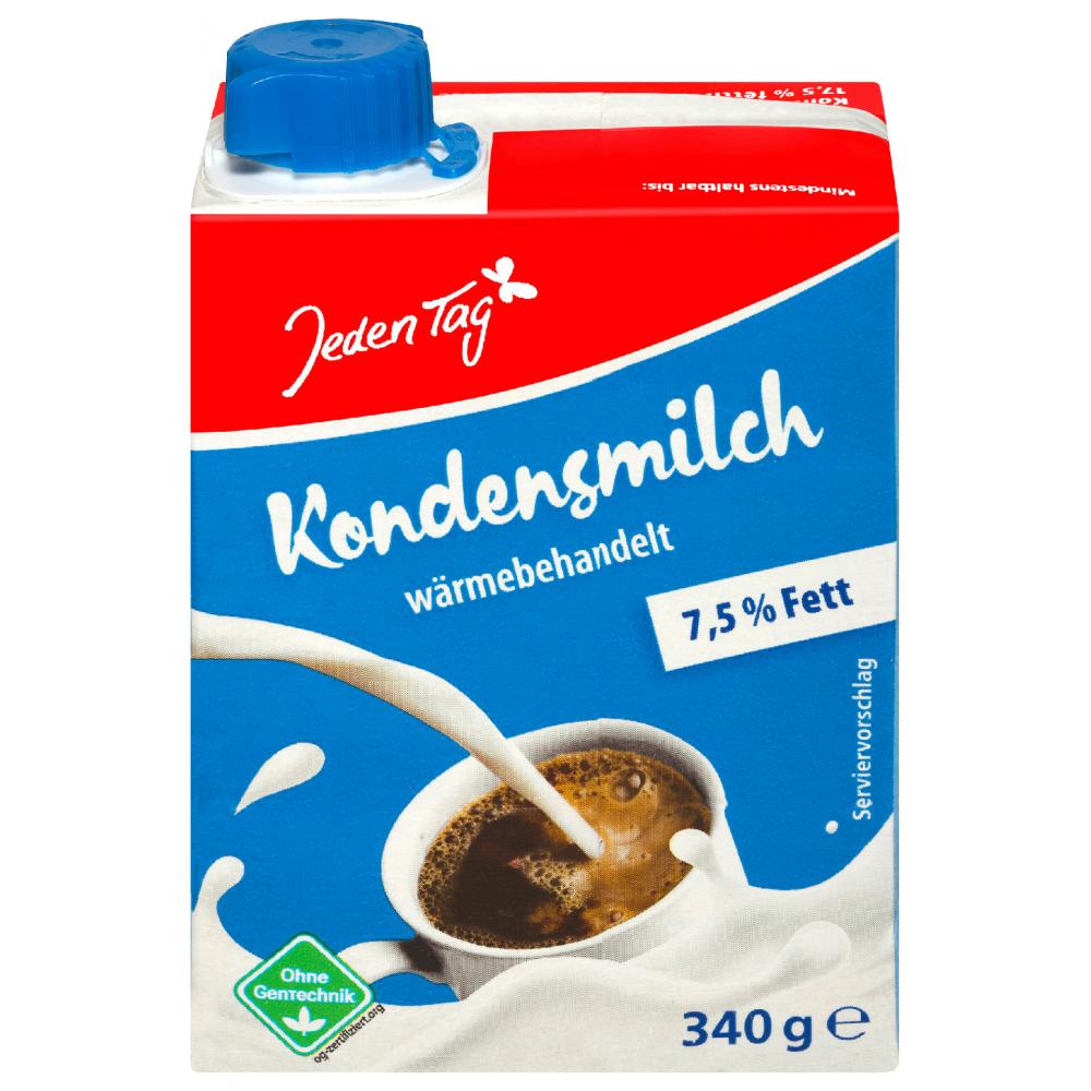 Produktabbildung keine Marke Jeden Tag Kondensmilch, 340 g