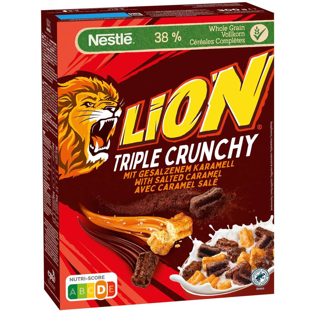 Produktabbildung Nestle Lion Cerealien, Triple Crunchy