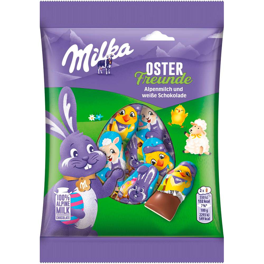 Produktabbildung Milka Schokoladenfiguren, Oster Freunde