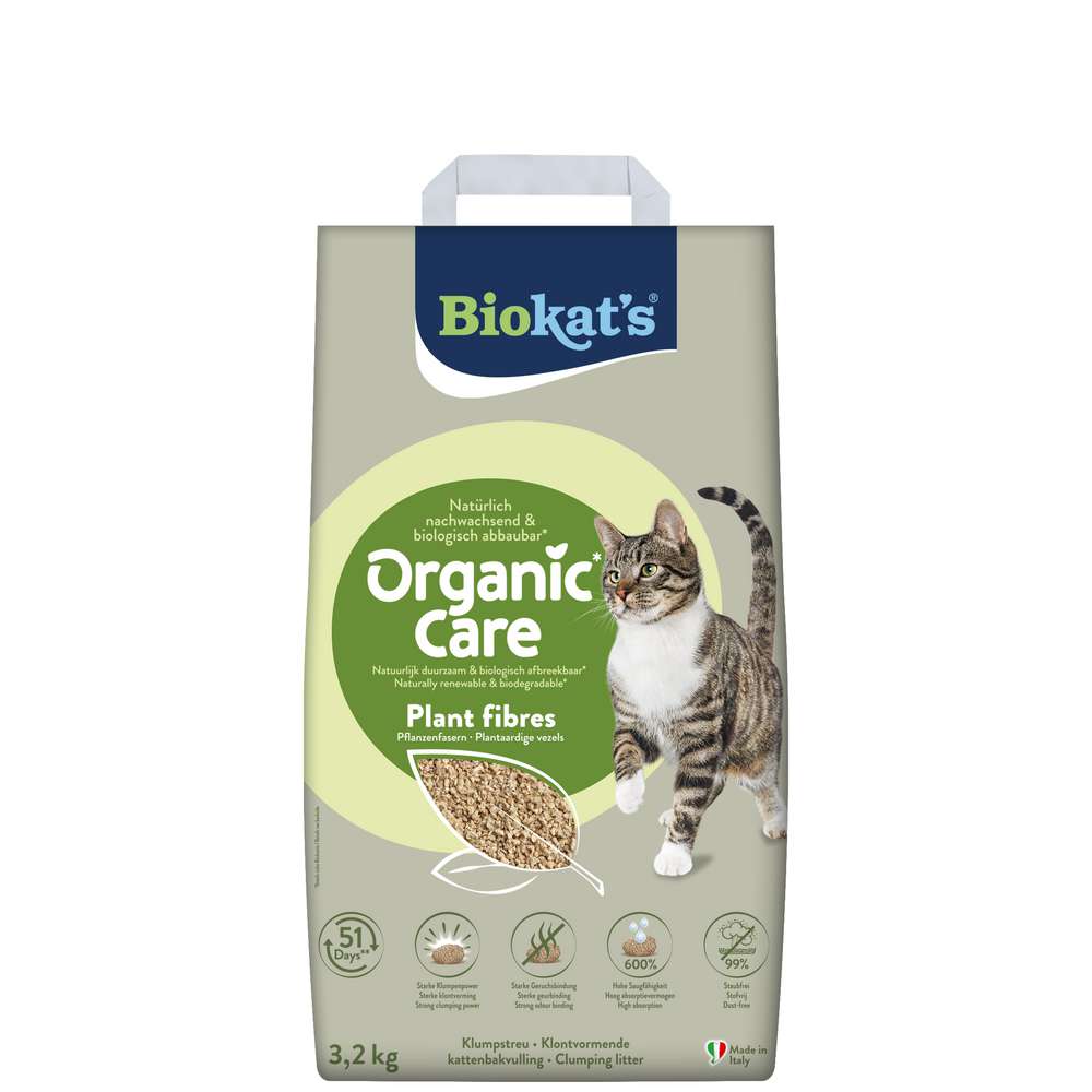 Produktabbildung Biokat's Organic Care Katzenstreu