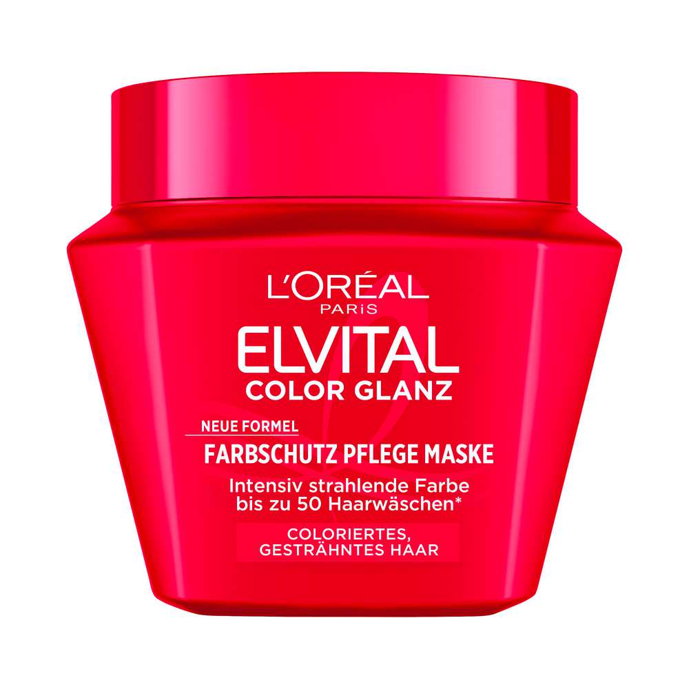 Produktabbildung L'Oreal Paris Elvital Haarkur, Color Glanz