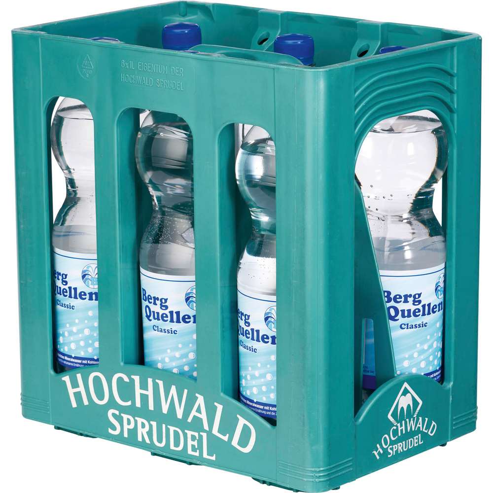 Produktabbildung Berg Quellen Mineralwasser, classic (6x 1,000 Liter)