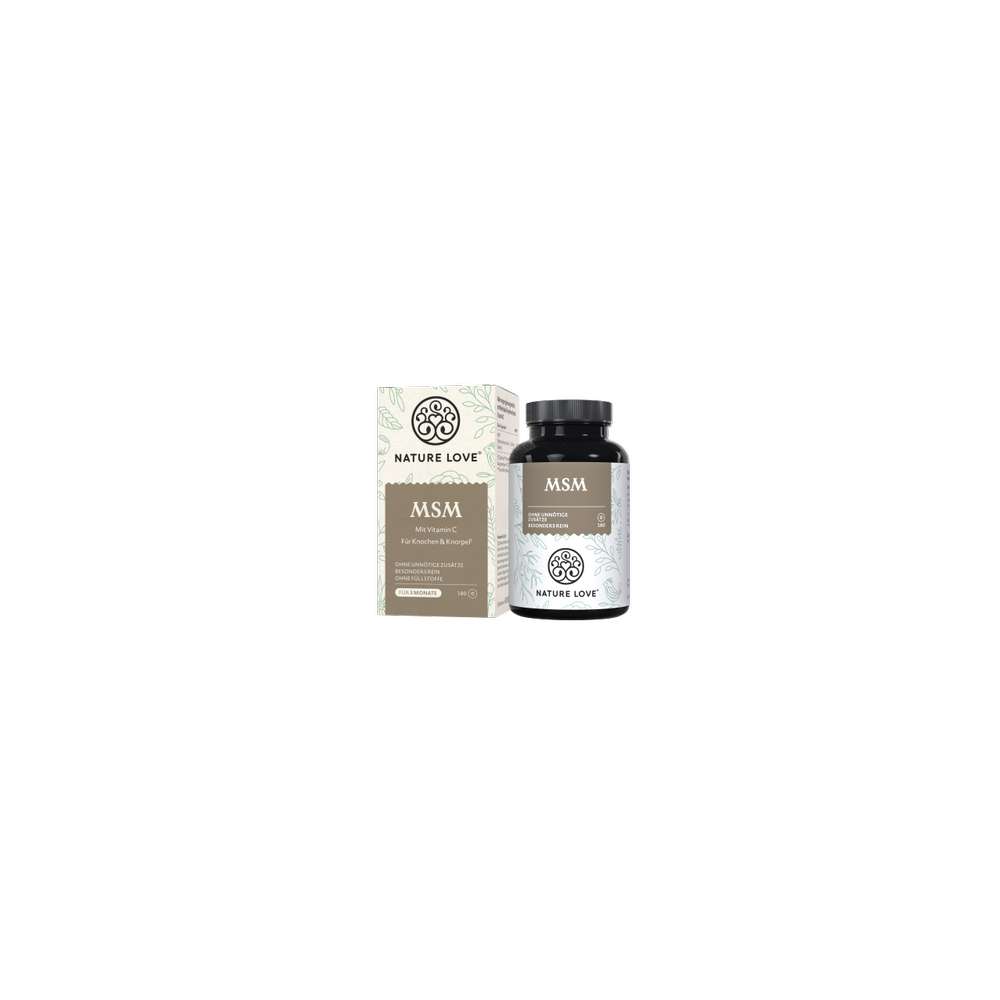 Produktabbildung Nature Love MSM + Vitamin C