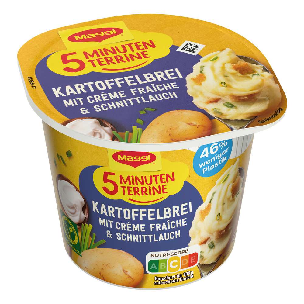 Produktabbildung Maggi 5 Minuten Terrine, Kartoffelbrei Cremè Fraîche