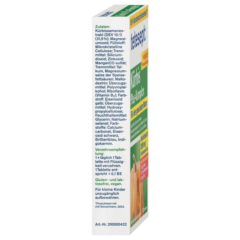 Produktabbildung tetesept Kürbis Plus Komplex