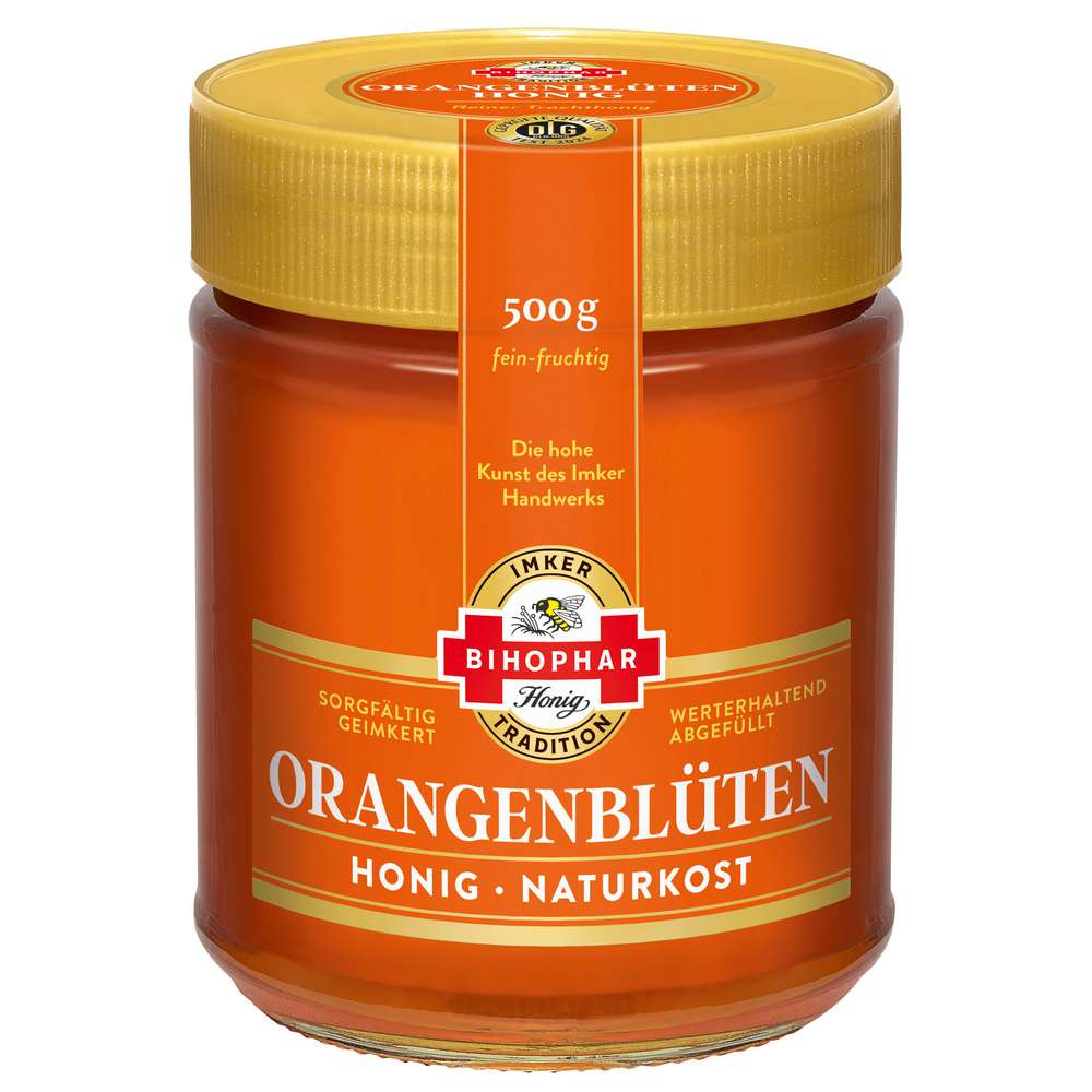Produktabbildung Bihophar Orangenblüten-Honig