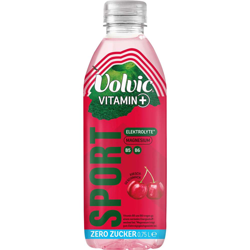 Produktabbildung Volvic Sport Wasser Vitamin, Kirsche