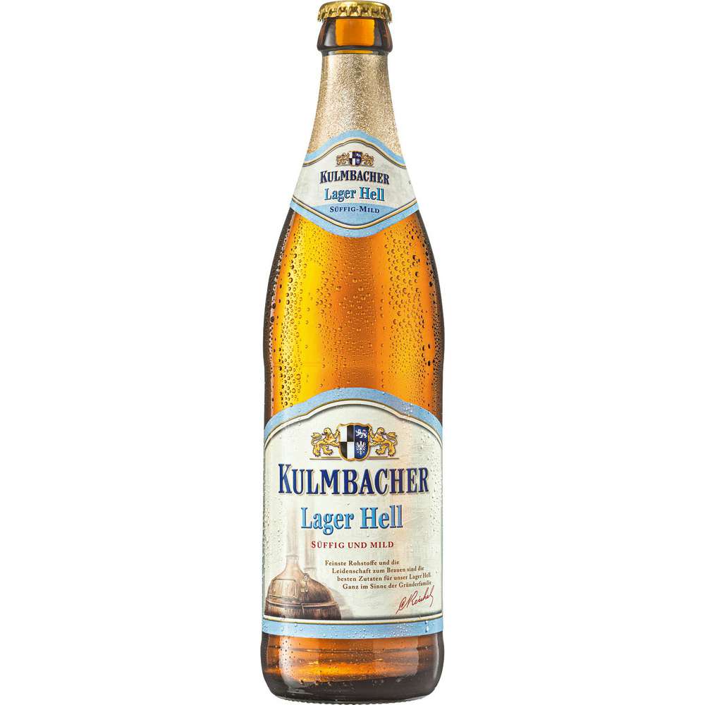 Produktabbildung Kulmbacher Helles Lagerbier 4,9%
