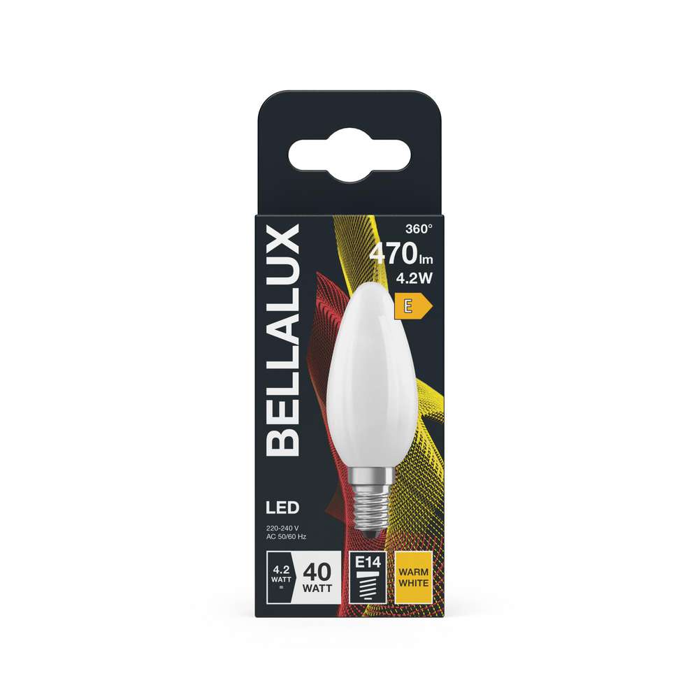 Produktabbildung Bellalux LED-Birne Classic E14 40W, warm White