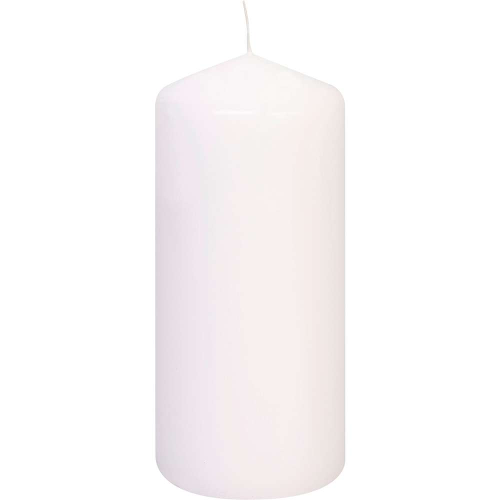 Produktabbildung Gala Kerzen Stumpenkerze, weiß