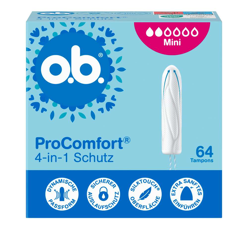 Produktabbildung o.b. Tampons ProComfort, Minis