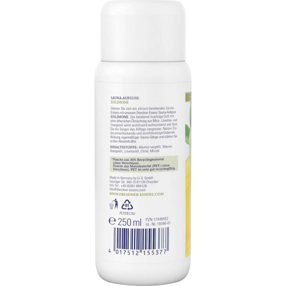 Produktabbildung Dresdner Essenz Sauna-Aufguss, Eislimone