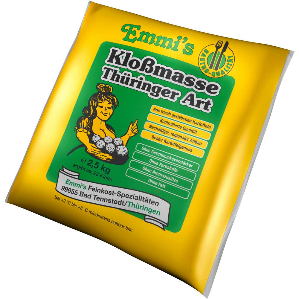 Produktabbildung Emmi's Kloßmasse Thüringer Art